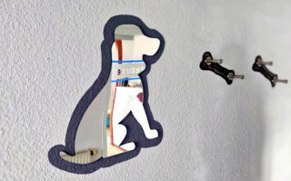 Witzige Ausstattungsdetails begrüssen unsere Patienten und ihre Besitzer auf freundliche Weise.